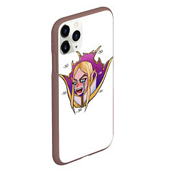 Чехол iPhone 11 Pro матовый Invoker Инвокер Dota2, цвет: 3D-коричневый — фото 2