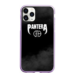 Чехол iPhone 11 Pro матовый Pantera - Облака, цвет: 3D-сиреневый