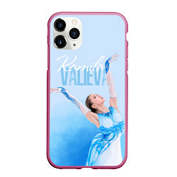 Чехол iPhone 11 Pro матовый Камила Валиева ROC, цвет: 3D-малиновый