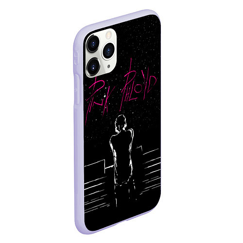 Чехол iPhone 11 Pro матовый Pink Phloyd Фараон на Сцене Пинк Флойд / 3D-Светло-сиреневый – фото 2