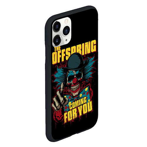 Чехол iPhone 11 Pro матовый The Offspring рок / 3D-Черный – фото 2