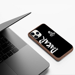Чехол iPhone 11 Pro матовый Дакар ралли, цвет: 3D-коричневый — фото 2