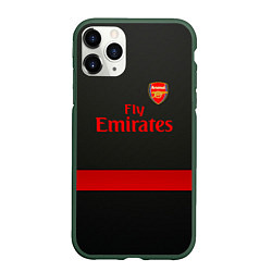 Чехол iPhone 11 Pro матовый Arsenal fc