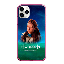 Чехол iPhone 11 Pro матовый Horizon Forbidden West Sky