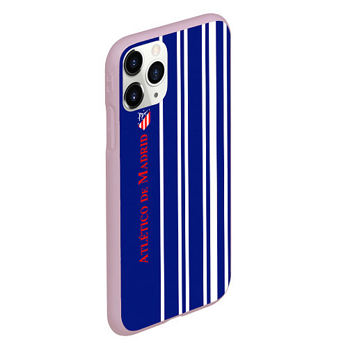 Чехол iPhone 11 Pro матовый ATLETICO MADRID АТЛЕТИКО МАДРИД / 3D-Розовый – фото 2