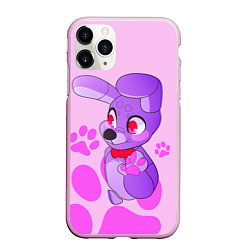 Чехол iPhone 11 Pro матовый Bonnie the Rabbit UCN, цвет: 3D-розовый