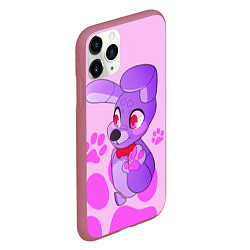 Чехол iPhone 11 Pro матовый Bonnie the Rabbit UCN, цвет: 3D-малиновый — фото 2