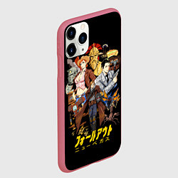 Чехол iPhone 11 Pro матовый Fallout - poster, цвет: 3D-малиновый — фото 2