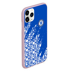 Чехол iPhone 11 Pro матовый Chelsea челси, цвет: 3D-розовый — фото 2