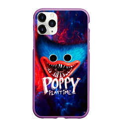 Чехол iPhone 11 Pro матовый ХАГИ ВАГИ В КОСМОСЕ POPPY PLAYTIME SPACE