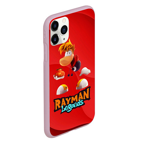 Чехол iPhone 11 Pro матовый Rayman Red Legends / 3D-Розовый – фото 2