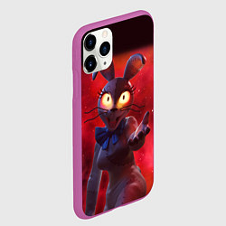 Чехол iPhone 11 Pro матовый Five Nights at Freddys Ванесса, цвет: 3D-фиолетовый — фото 2