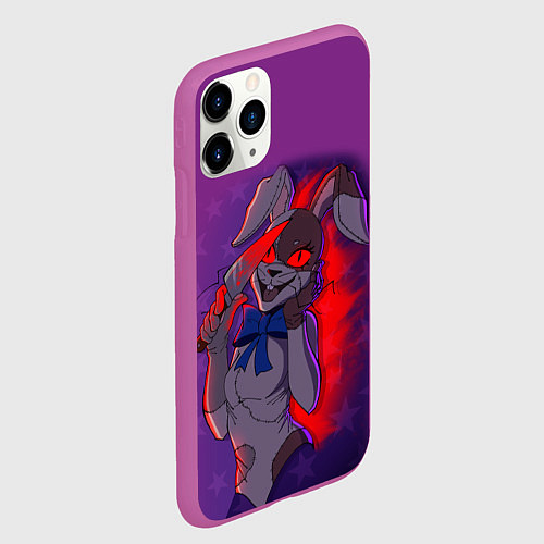 Чехол iPhone 11 Pro матовый FNAF Ванесса / 3D-Фиолетовый – фото 2