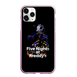 Чехол iPhone 11 Pro матовый Five Nights at Freddys: Security Breach воспитател, цвет: 3D-розовый