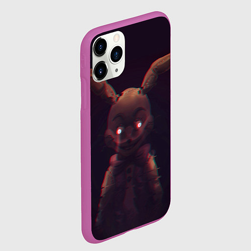Чехол iPhone 11 Pro матовый Five Nights at Freddys: Ванесса / 3D-Фиолетовый – фото 2