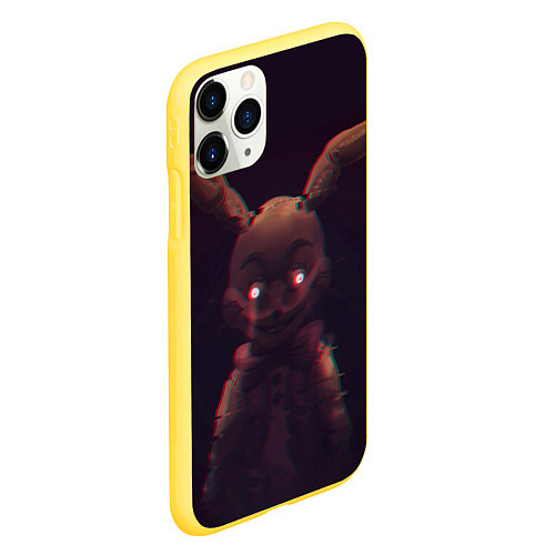 Чехол iPhone 11 Pro матовый Five Nights at Freddys: Ванесса / 3D-Желтый – фото 2