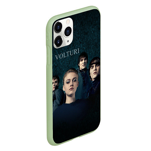 Чехол iPhone 11 Pro матовый Вальтури / 3D-Салатовый – фото 2