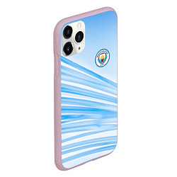Чехол iPhone 11 Pro матовый MANCHESTER CITY Манчестер Сити, цвет: 3D-розовый — фото 2