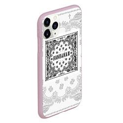 Чехол iPhone 11 Pro матовый Бандана 2 Кизару Тейп, цвет: 3D-розовый — фото 2
