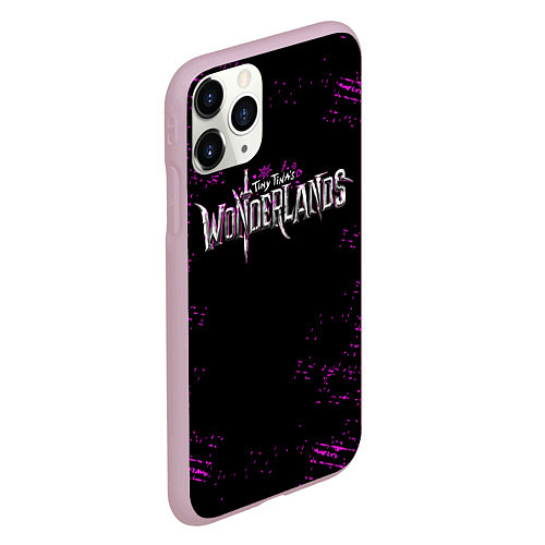 Чехол iPhone 11 Pro матовый Tiny Tina’s Wonderlands: Logo / 3D-Розовый – фото 2