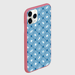Чехол iPhone 11 Pro матовый Секс-Символика, цвет: 3D-малиновый — фото 2