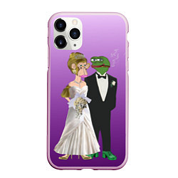 Чехол iPhone 11 Pro матовый Свадьба - Чертовски привлекательные, цвет: 3D-розовый