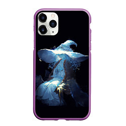 Чехол iPhone 11 Pro матовый Ранна с волками Elden Ring, цвет: 3D-фиолетовый