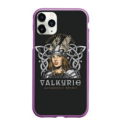 Чехол iPhone 11 Pro матовый Валькирия - VALKYRIE