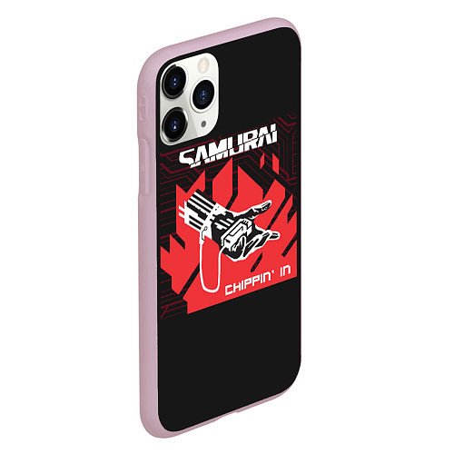 Чехол iPhone 11 Pro матовый SAMURAI Chippin In / 3D-Розовый – фото 2