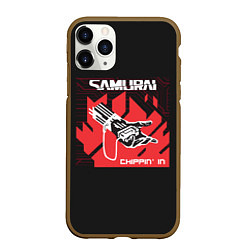 Чехол iPhone 11 Pro матовый SAMURAI Chippin In