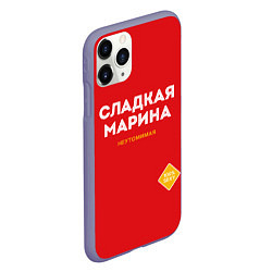 Чехол iPhone 11 Pro матовый СЛАДКАЯ МАРИНА, цвет: 3D-серый — фото 2