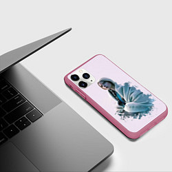 Чехол iPhone 11 Pro матовый The Northman Olga, цвет: 3D-малиновый — фото 2