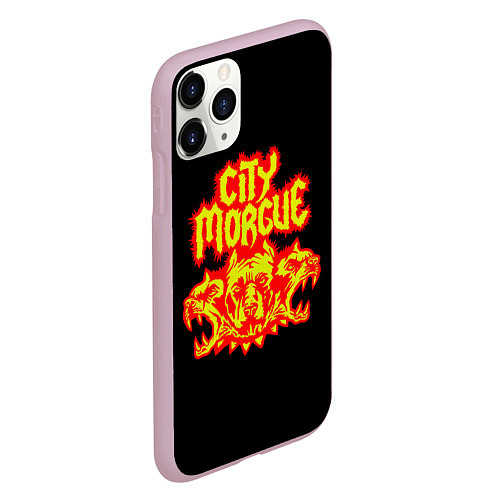 Чехол iPhone 11 Pro матовый ZillaKami x SosMula City Morgue Цербер / 3D-Розовый – фото 2