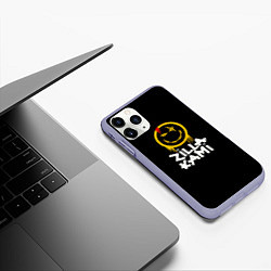 Чехол iPhone 11 Pro матовый ZillaKami x SosMula City Morgue Smile, цвет: 3D-светло-сиреневый — фото 2