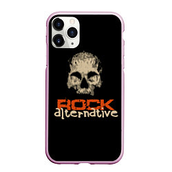 Чехол iPhone 11 Pro матовый ROCK ALTERNATIVE, цвет: 3D-розовый