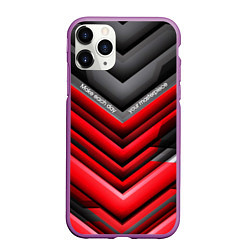 Чехол iPhone 11 Pro матовый Make each day your masterpiece - Делайте каждый де, цвет: 3D-фиолетовый