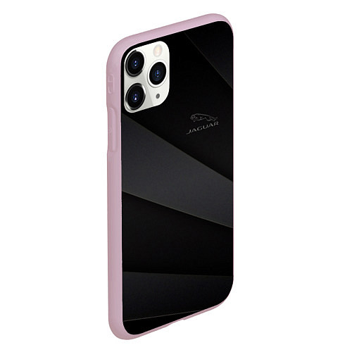 Чехол iPhone 11 Pro матовый JAGUR ЯГУАР autosport / 3D-Розовый – фото 2