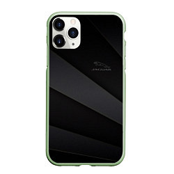 Чехол iPhone 11 Pro матовый JAGUR ЯГУАР autosport, цвет: 3D-салатовый