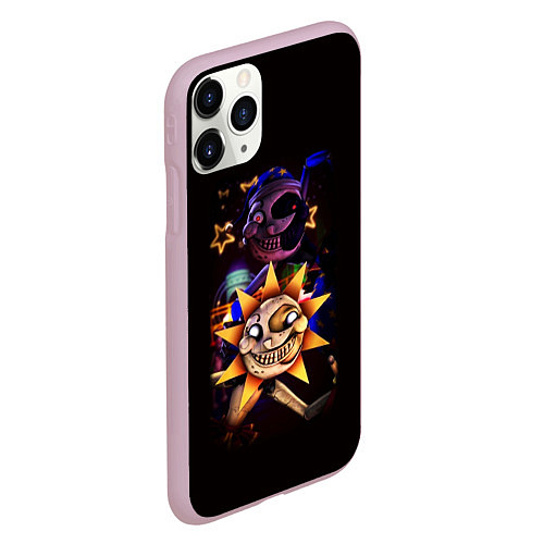Чехол iPhone 11 Pro матовый Five Nights at Freddys: Security Breach - Воспитат / 3D-Розовый – фото 2