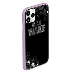 Чехол iPhone 11 Pro матовый Alan wake алан уэйк, цвет: 3D-сиреневый — фото 2