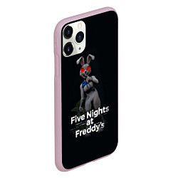 Чехол iPhone 11 Pro матовый Five Nights at Freddys: Security Breach - кролик В, цвет: 3D-розовый — фото 2