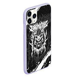 Чехол iPhone 11 Pro матовый Babymetal baby metal, цвет: 3D-светло-сиреневый — фото 2