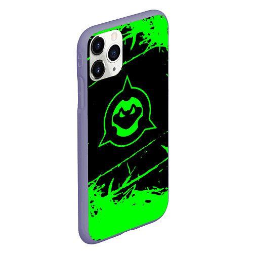 Чехол iPhone 11 Pro матовый Battletoads / 3D-Серый – фото 2