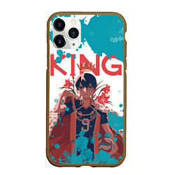 Чехол iPhone 11 Pro матовый Король Тобио