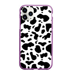 Чехол iPhone 11 Pro матовый БУРЕНКА ПАТТЕРН, цвет: 3D-фиолетовый