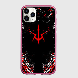 Чехол iPhone 11 Pro матовый Code geass, цвет: 3D-малиновый