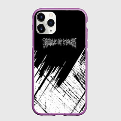 Чехол iPhone 11 Pro матовый Cradle of Filth, цвет: 3D-фиолетовый