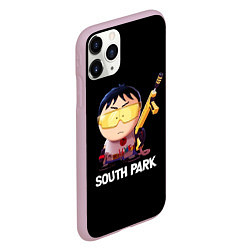 Чехол iPhone 11 Pro матовый Южный парк - South Park, цвет: 3D-розовый — фото 2