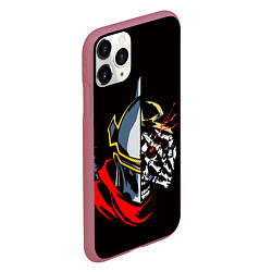 Чехол iPhone 11 Pro матовый Overlord Повелитель, цвет: 3D-малиновый — фото 2