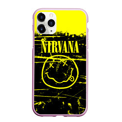 Чехол iPhone 11 Pro матовый NIRVANA гранж